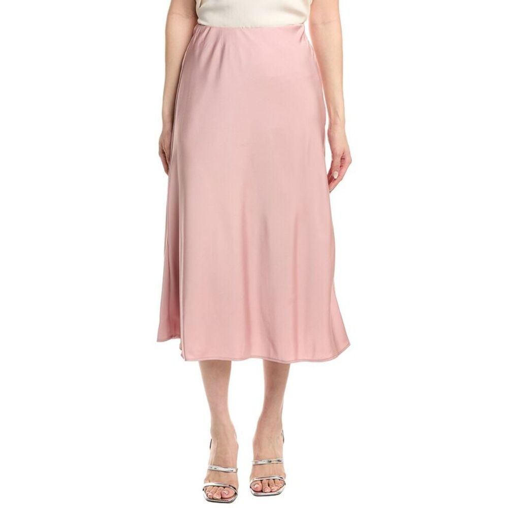 Tahari Asl Womens Long Skirt, Pink